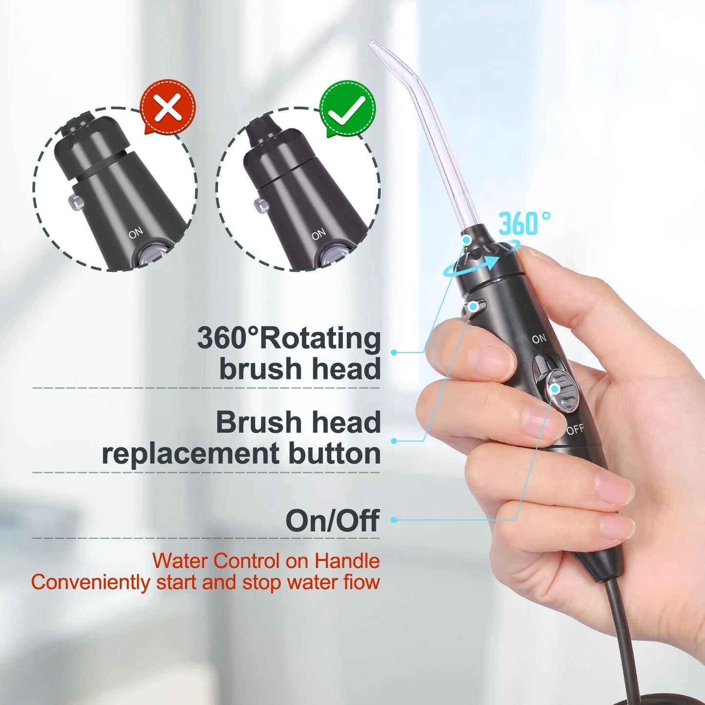 Waterpulse Portable Oral Irrigator