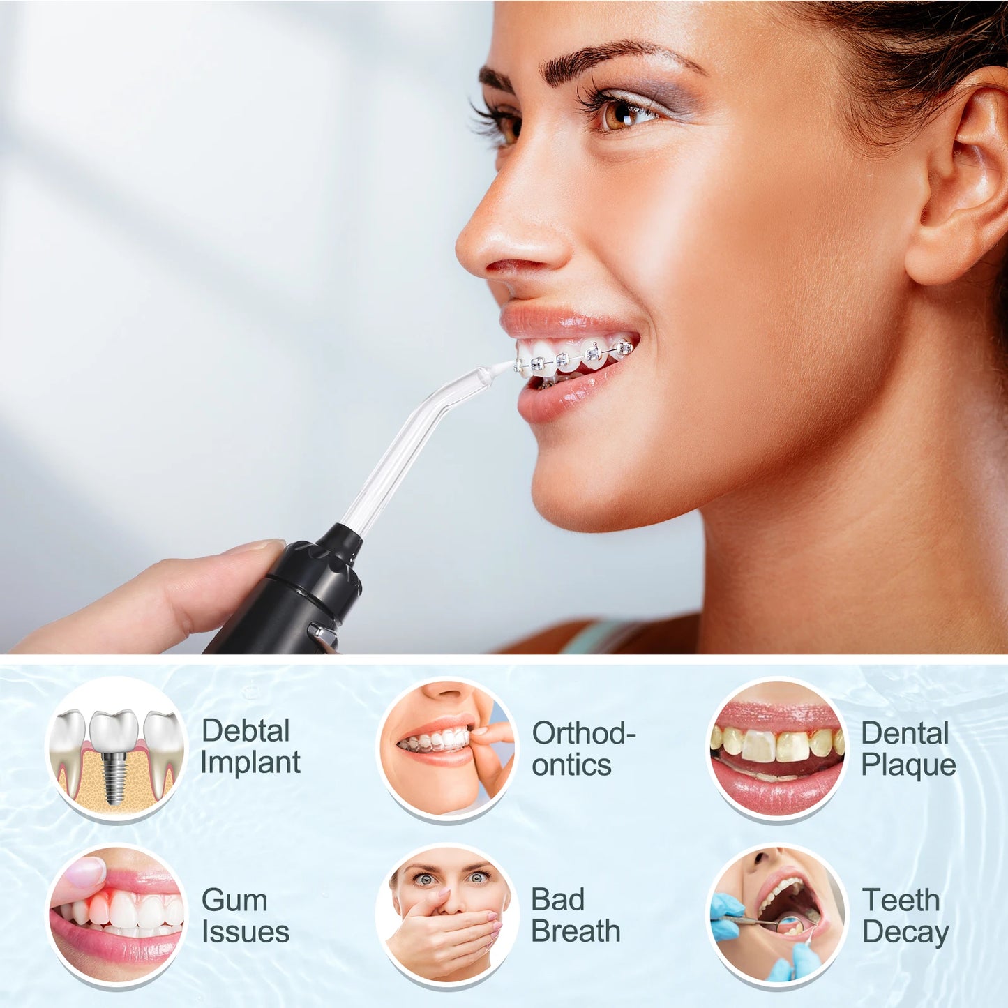 Waterpulse Portable Oral Irrigator