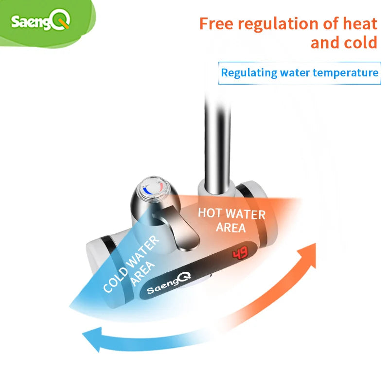 Electric Water Heater 220V Faucet