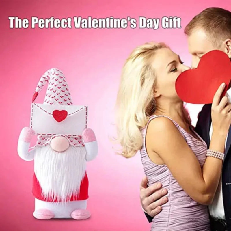 Valentine's Day Window Decoration Doll