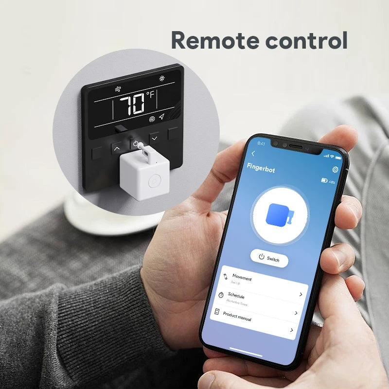 USB Rechargeable Switch Button