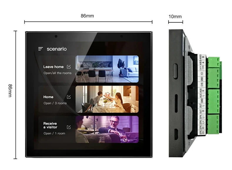 Smart Home One Click On Control Panel