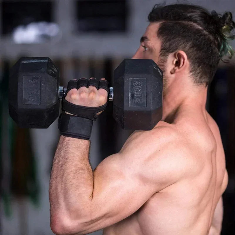 One Pairs Weightlifting Training Gloves
