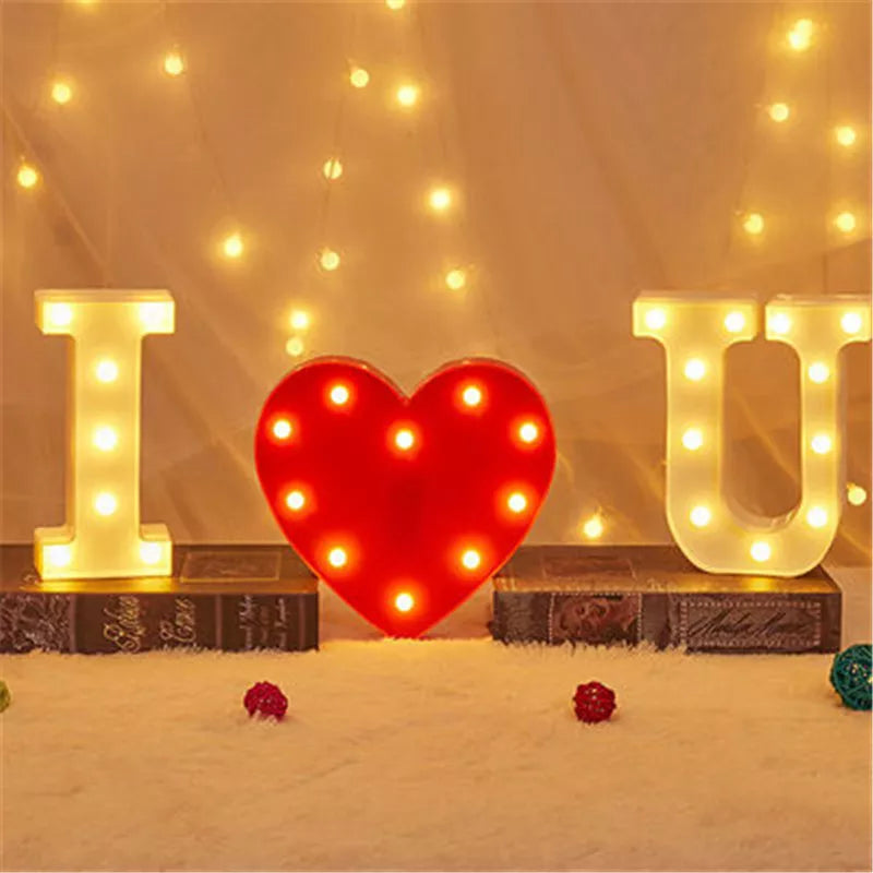 Valentines Day Baby Shower Decoration Light