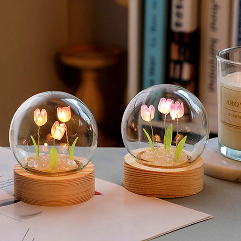 Tulip Night Room Decor Lights Gift