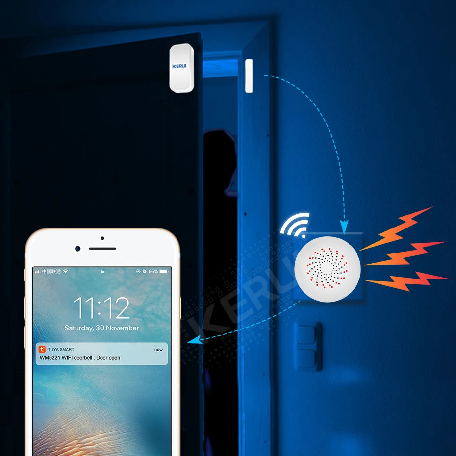 Smart WiFi Ring Tones Door Bell
