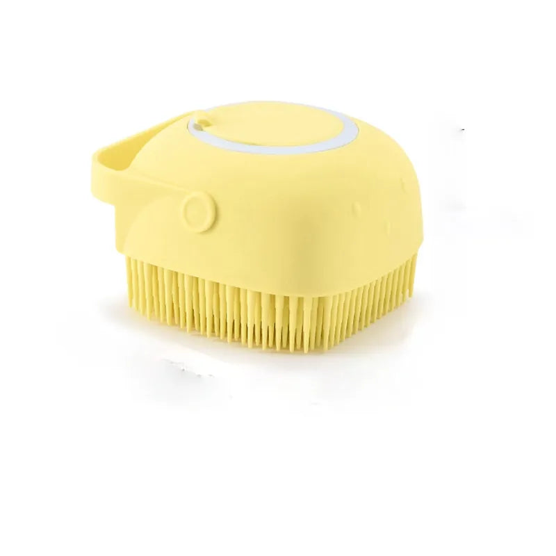 Pet Soft Silicone Bath Brush
