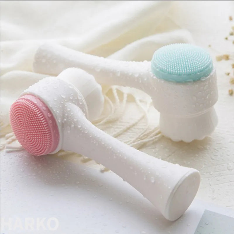 Double-sided Facial Cleansing Brush