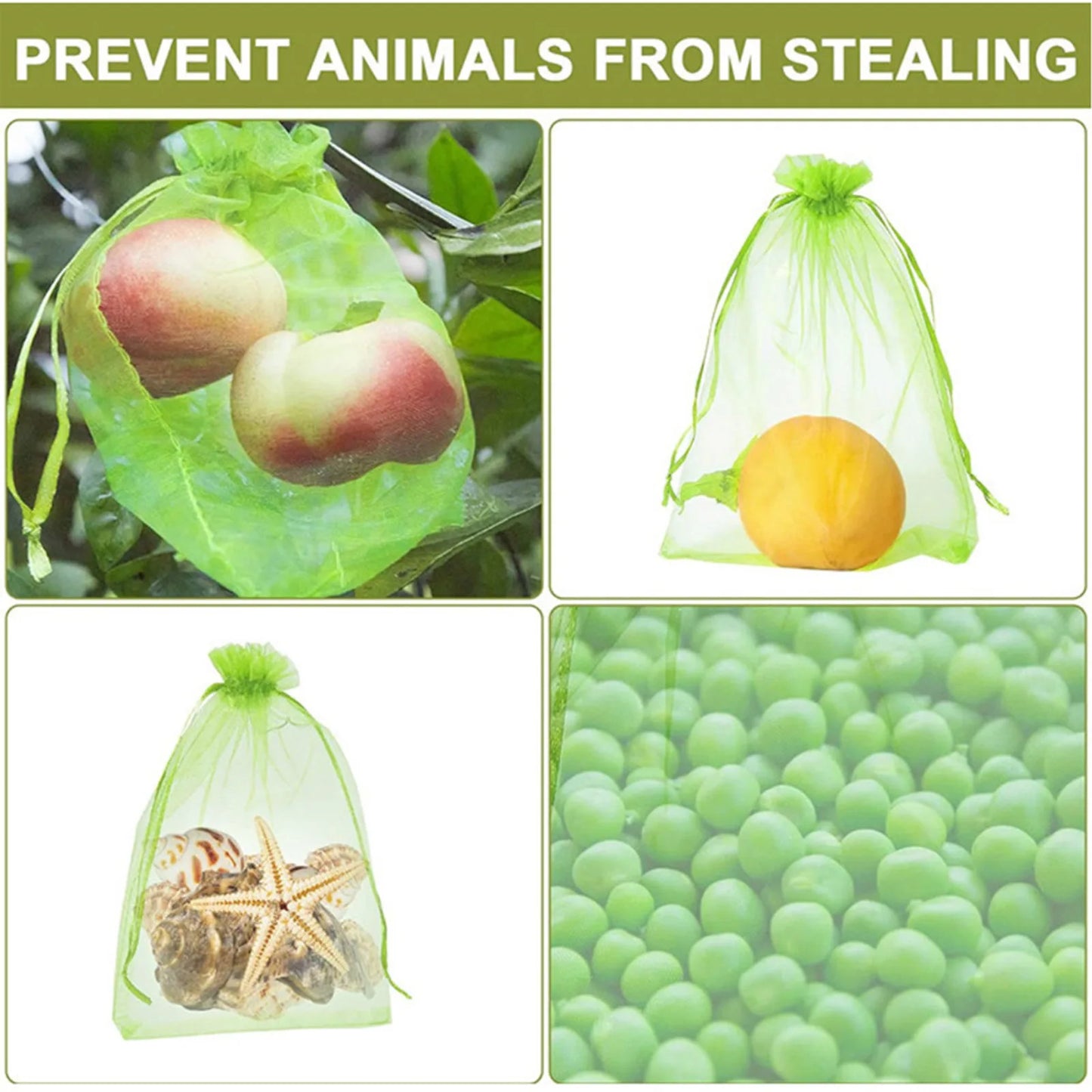Grapes Fruit Anti-Bird Netting Bag