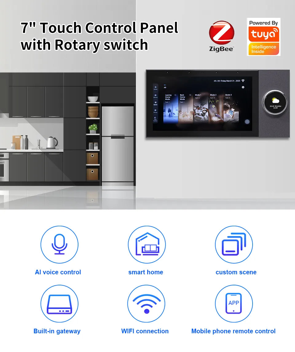 Smart Home One Click On Control Panel