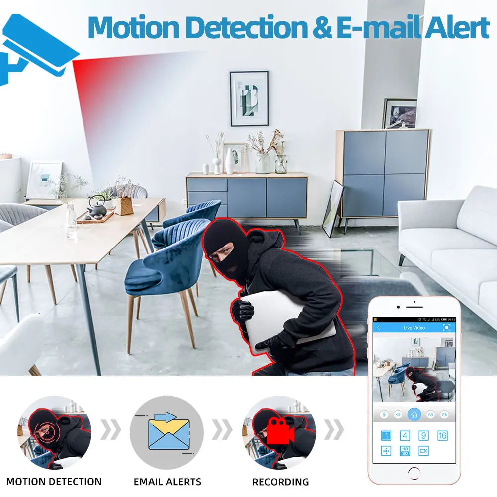 2.4GWiFi Indoor Plug Portable Monitor