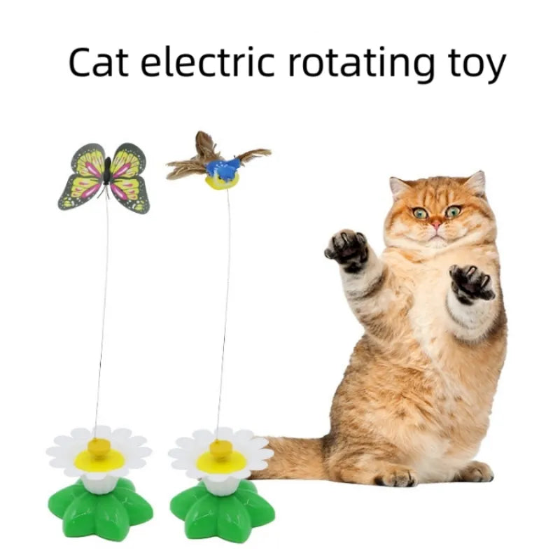 Cat Automatic Rotating Butterfly Flying Toys