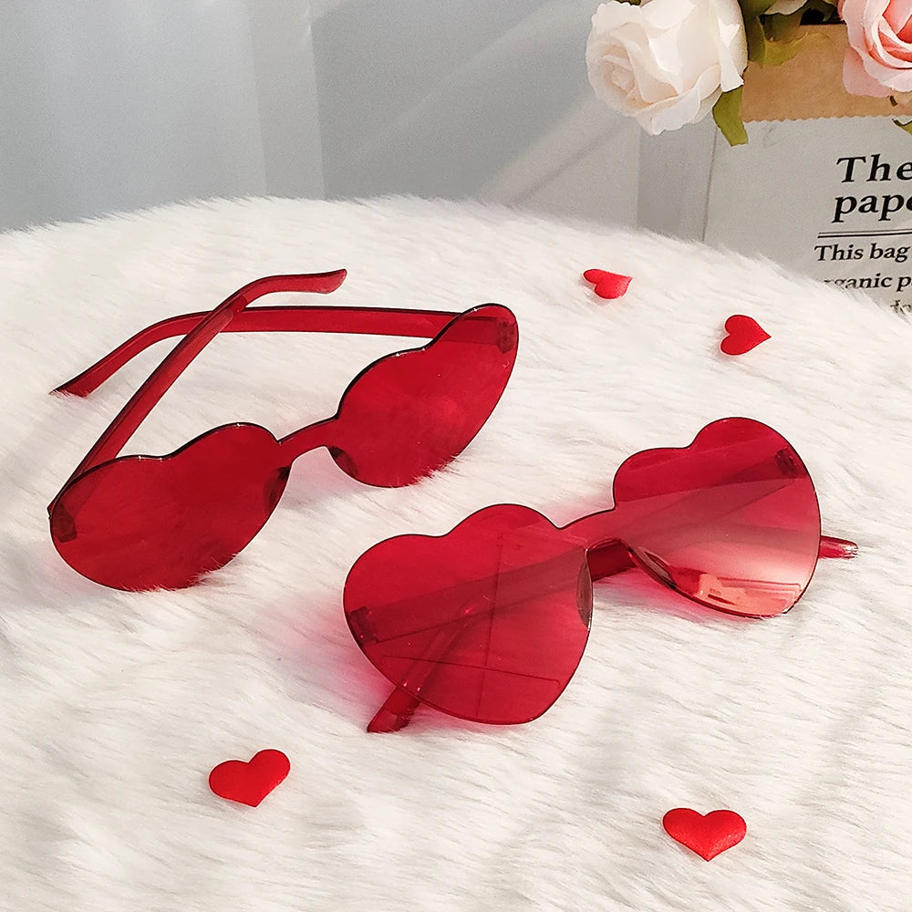 New Love Heart Shaped Glasses
