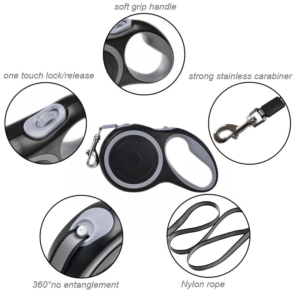 Automatic Extending Dog Leash