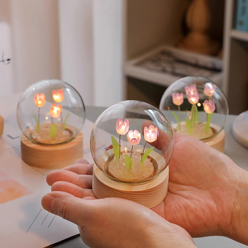 Tulip Night Room Decor Lights Gift