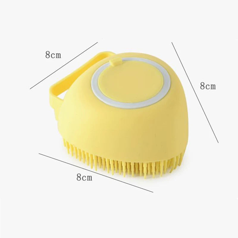 Pet Soft Silicone Bath Brush