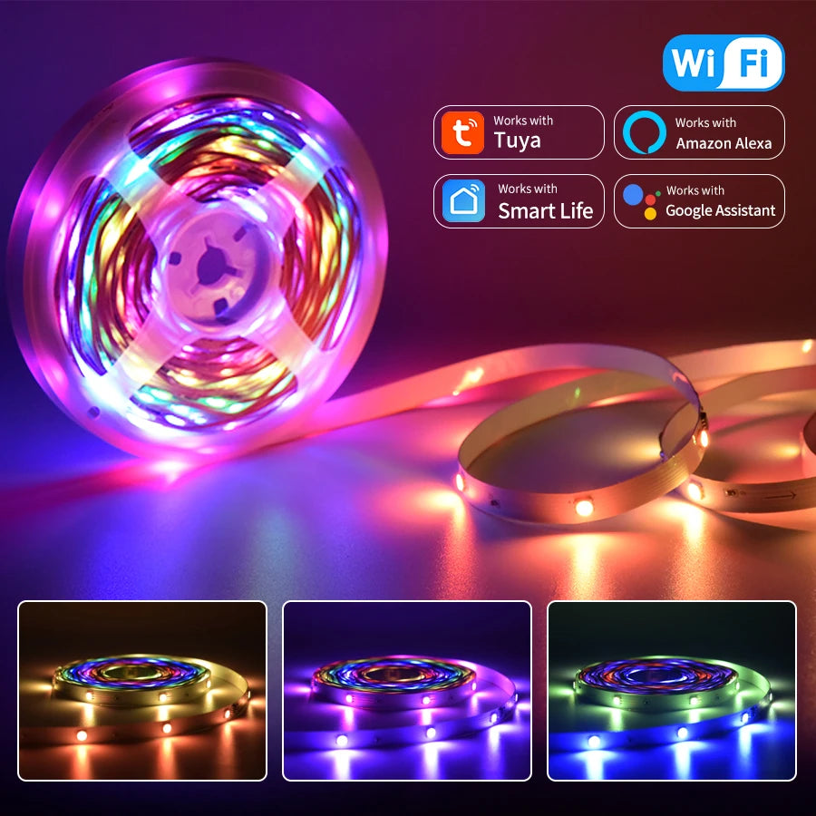 WiFi LED Home Decor Tape Lights