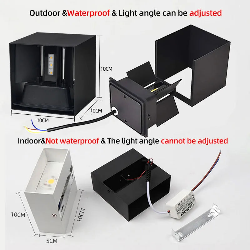 Led Outdoor Wall Light
