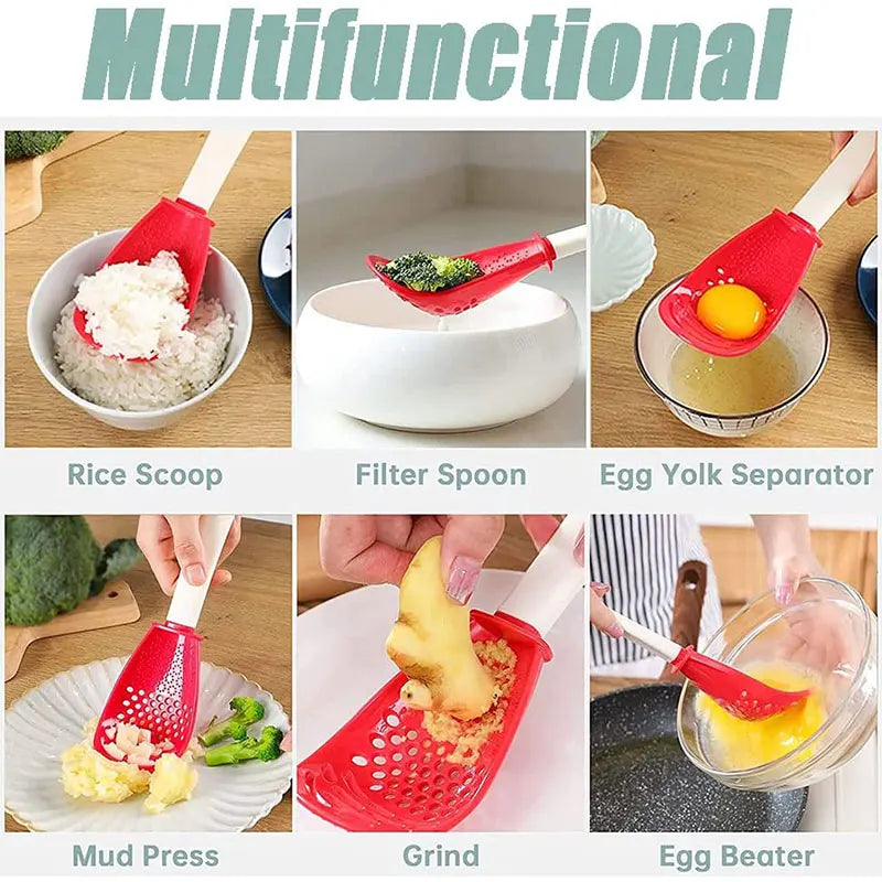 Multifunctional Filter Colander Spoon
