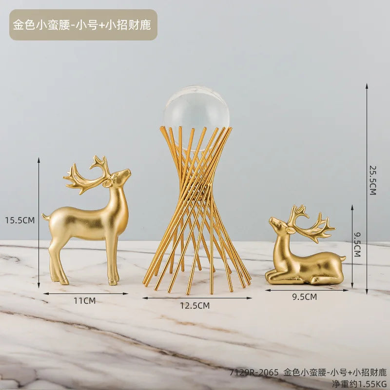 Nordic Light Luxury Crystal Ball Ornaments
