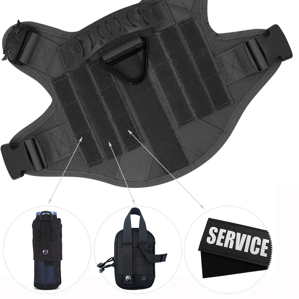 German Shepherd Dog Tactical Harness