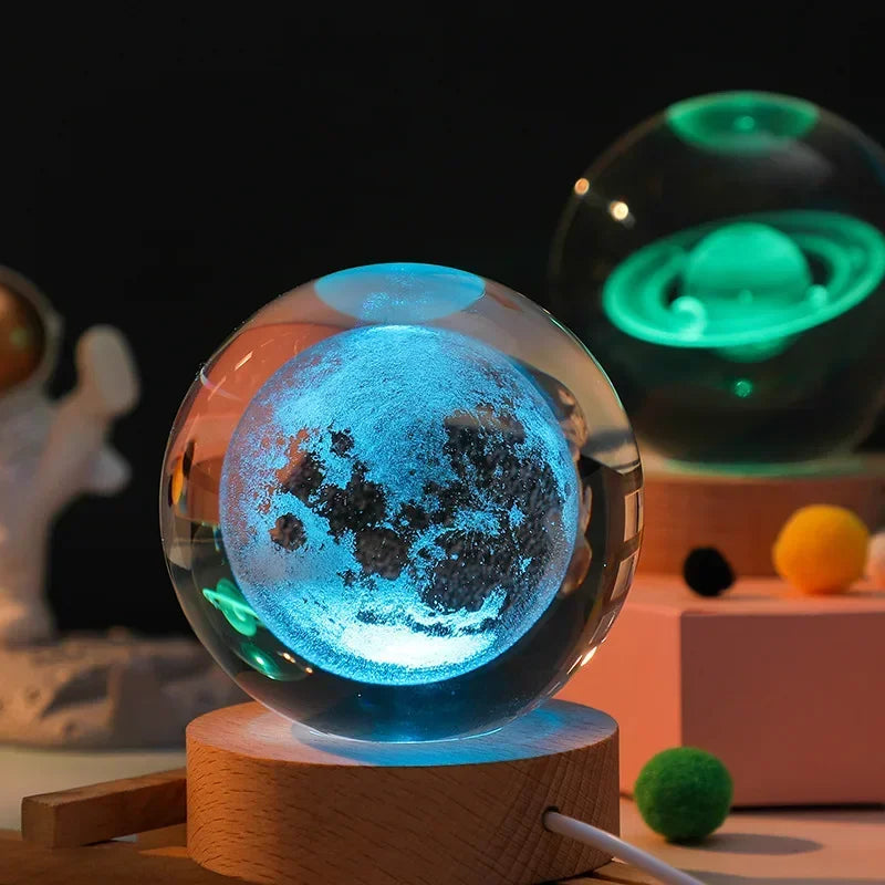 Galaxy Starry Sky Crystal LED  Ball Gift