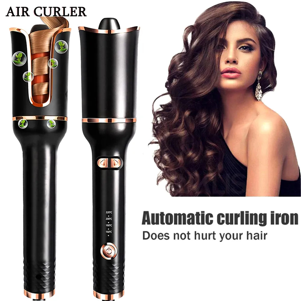 Auto Rotating Hair Curling Iron