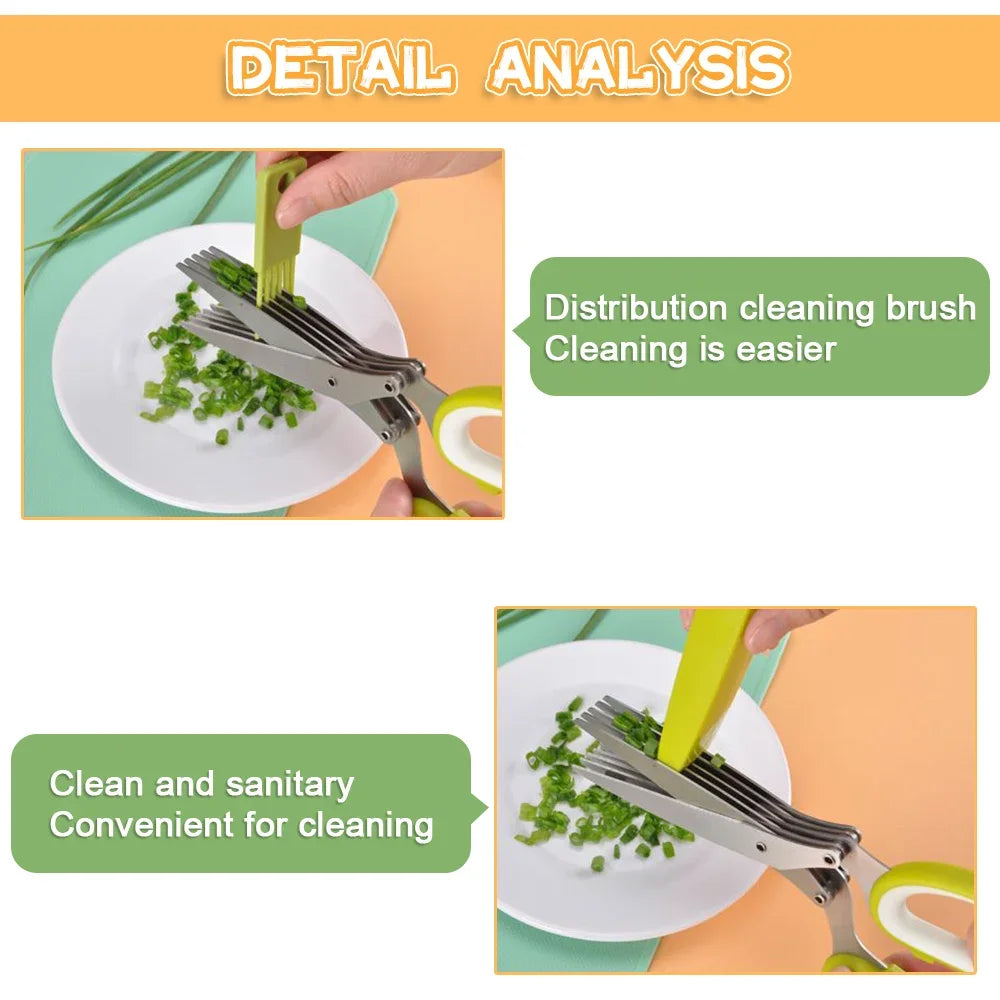Muti-Layers Vegetable Scissors