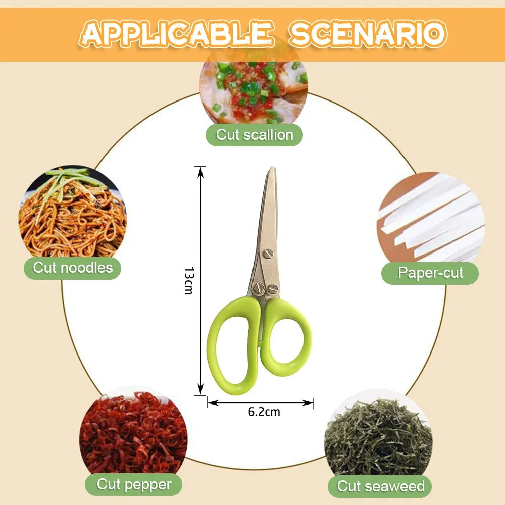Muti-Layers Vegetable Scissors