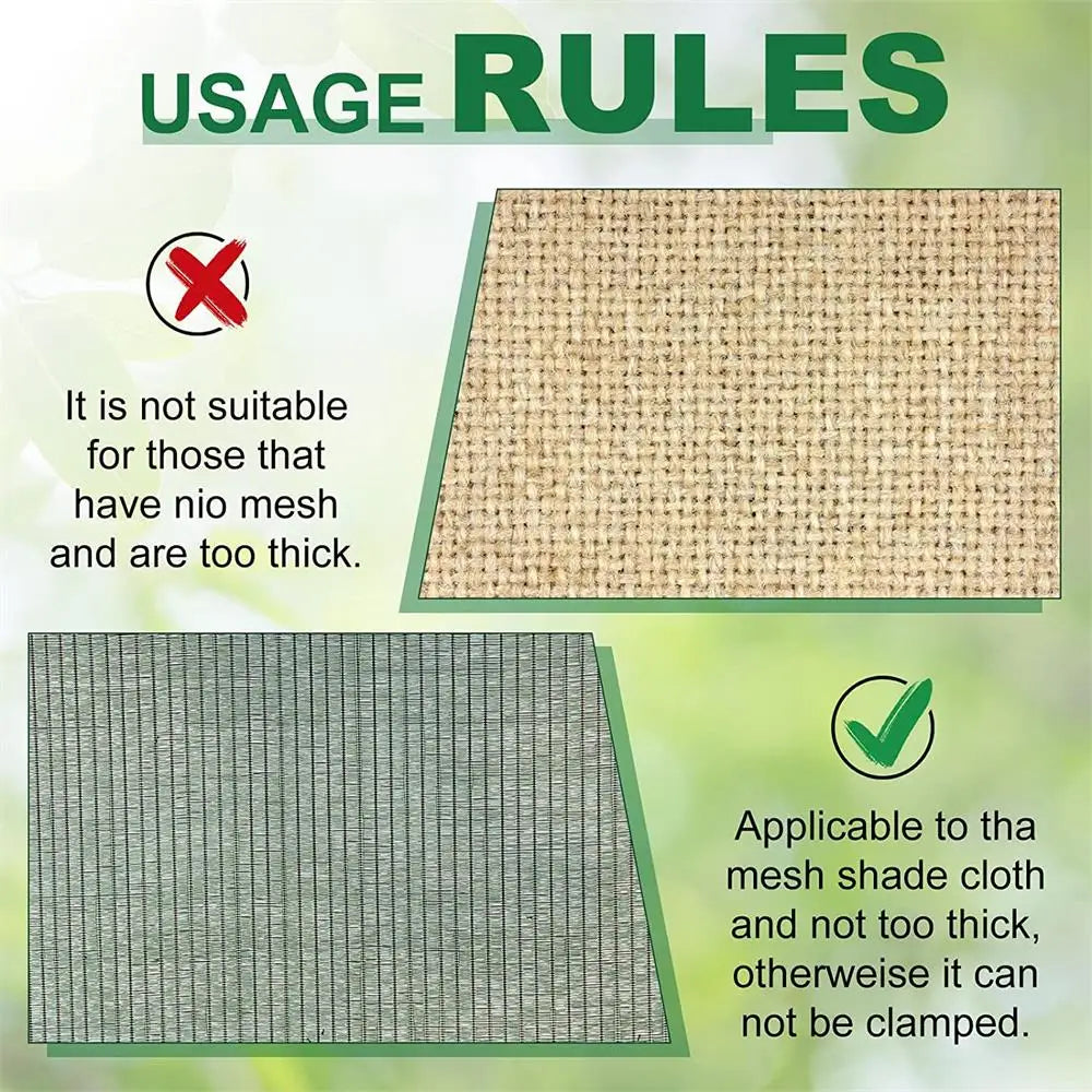 Sunshade Net Fixing Clip