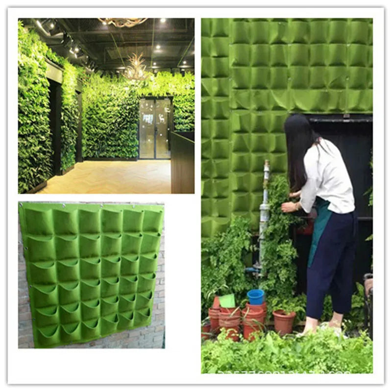 Wall Hanging Plant Growing Bags