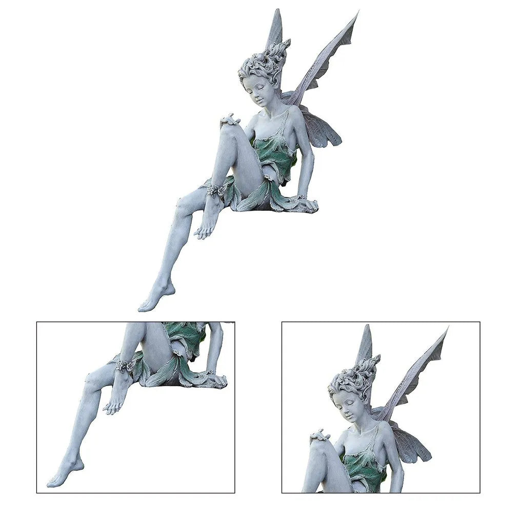 Outdoor Fairy Flower Sculpture