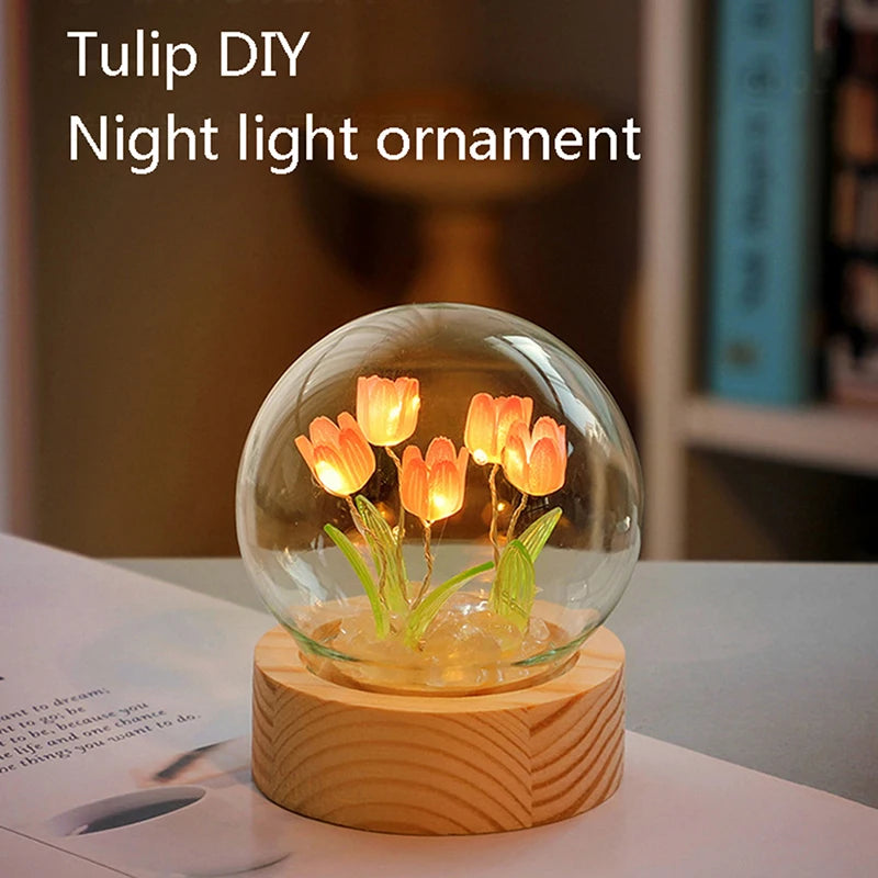 Tulip Night Room Decor Lights Gift