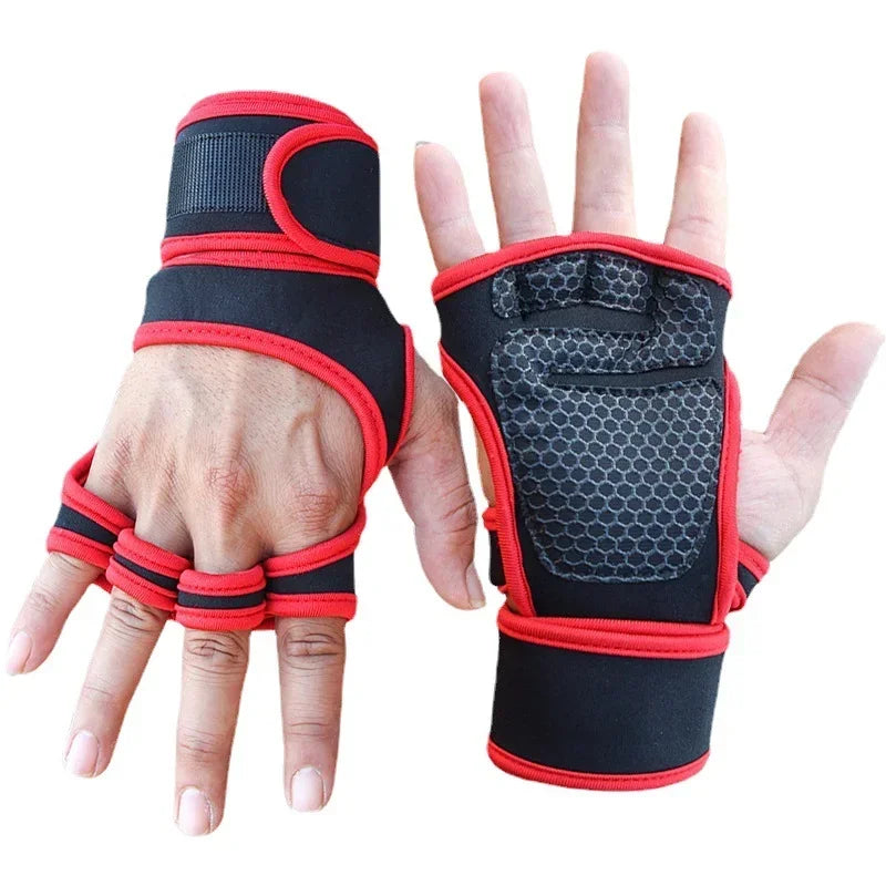 One Pairs Weightlifting Training Gloves
