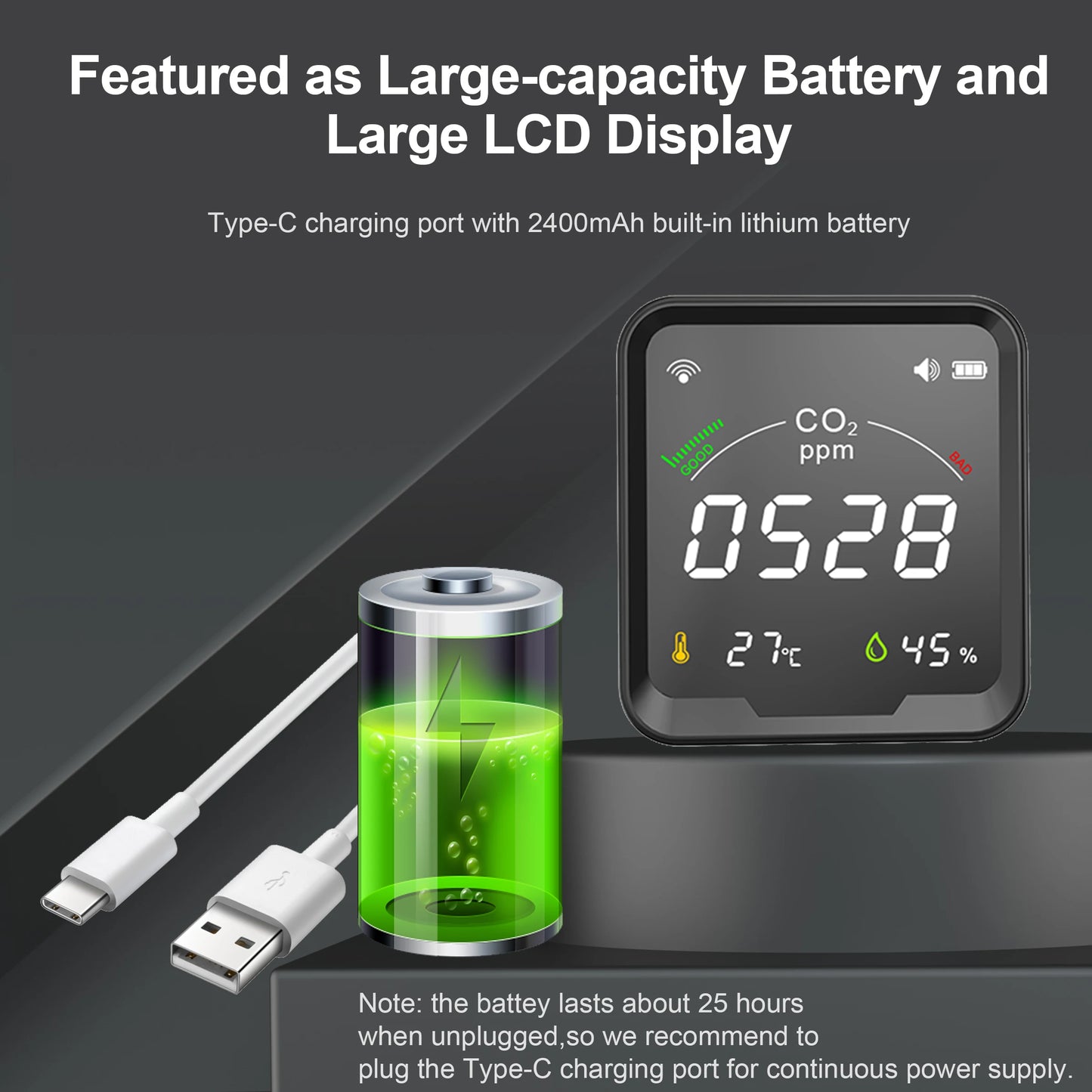 WiFi Smart CO2 Detector