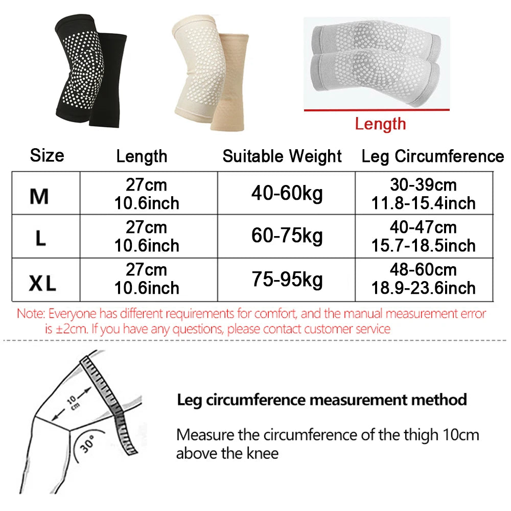 Self Heating Support Knee Pads