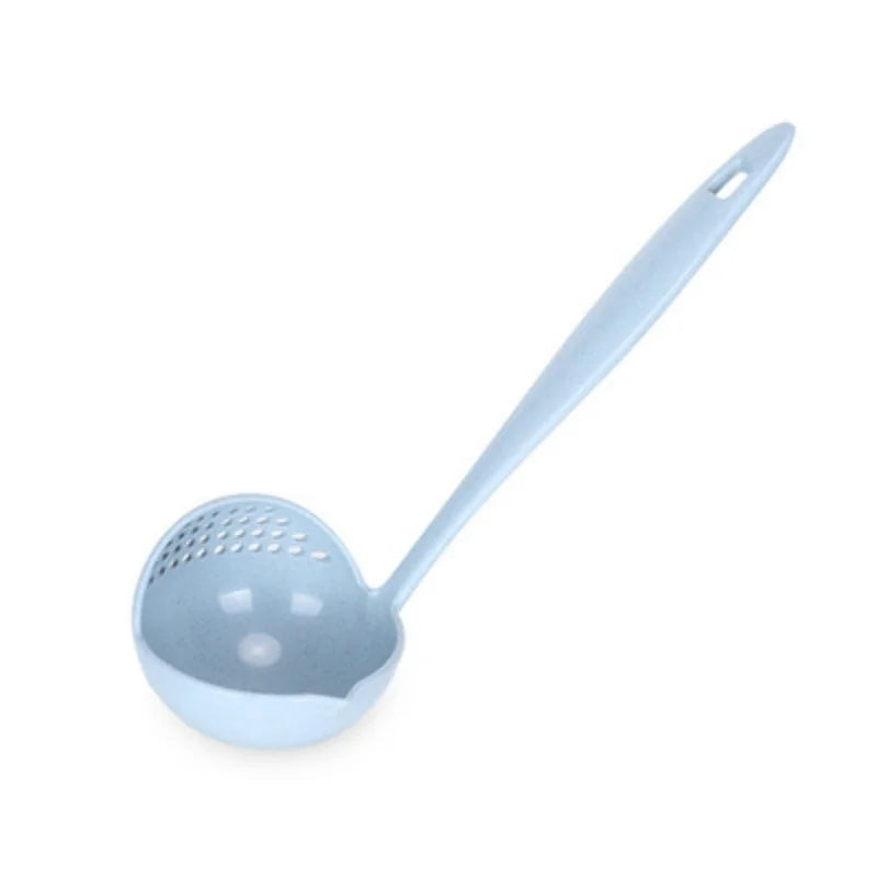 2 in 1 Long Handle Soup Spoon