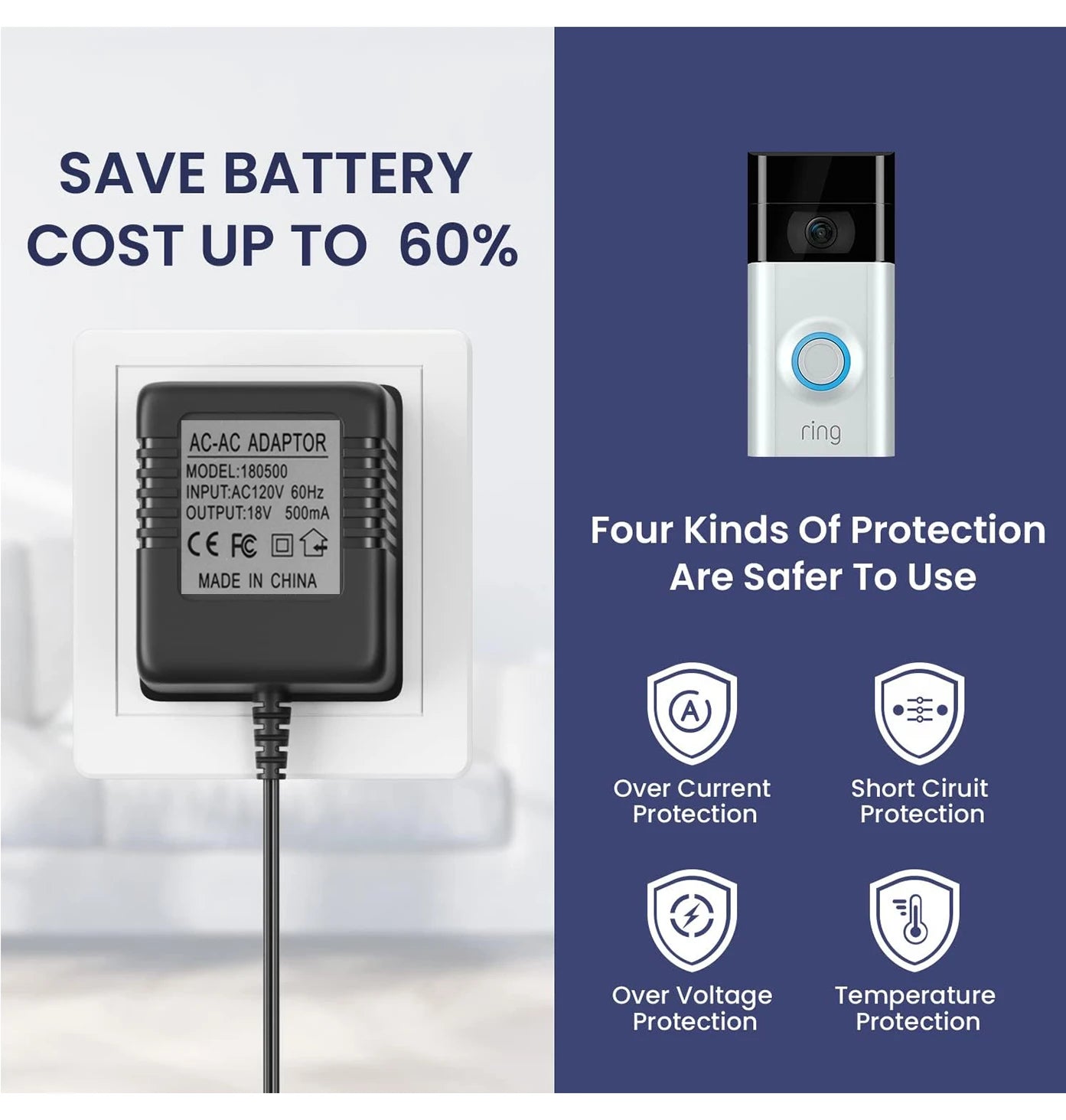Wifi Smart Video Camera Door Bell