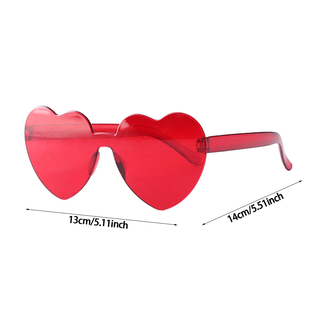 New Love Heart Shaped Glasses
