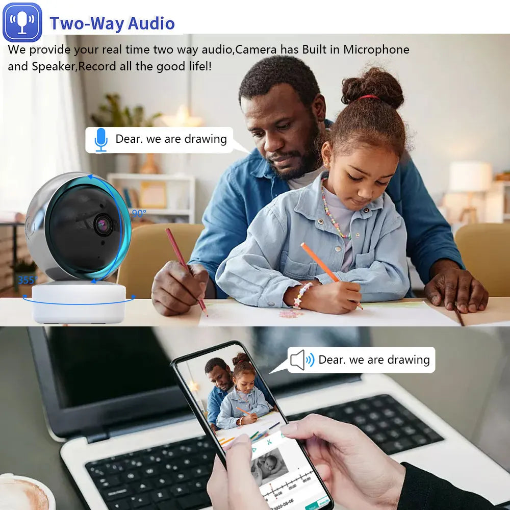 2.4GWiFi Indoor Plug Portable Monitor