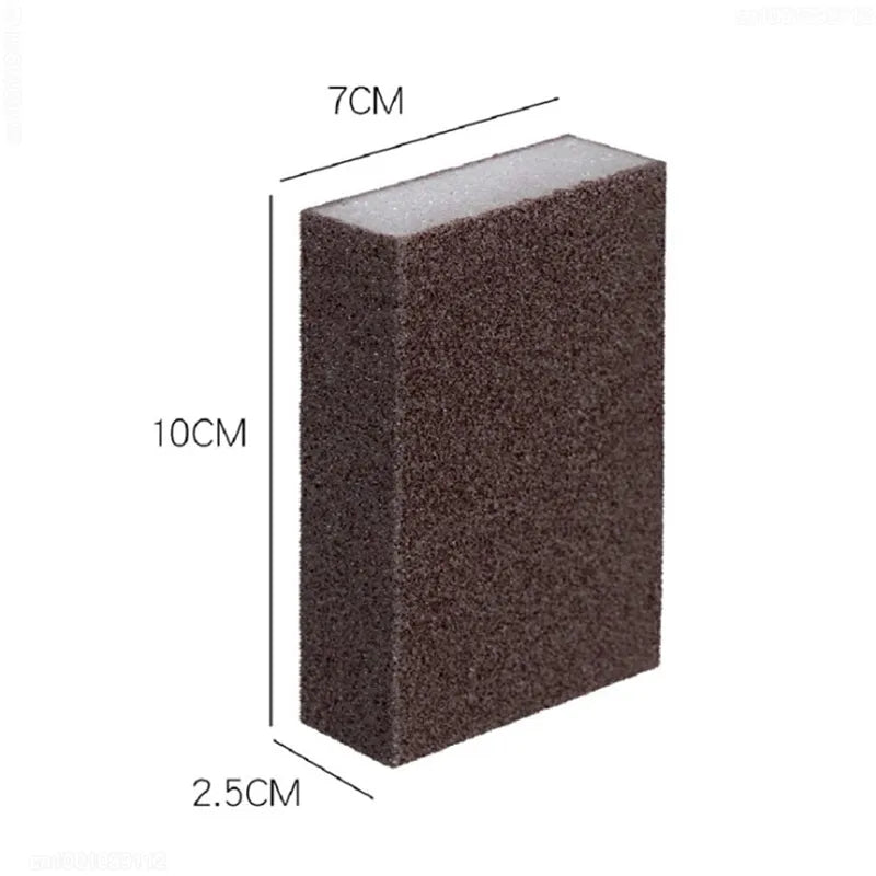 Silicon carbide descaling cleaning brush