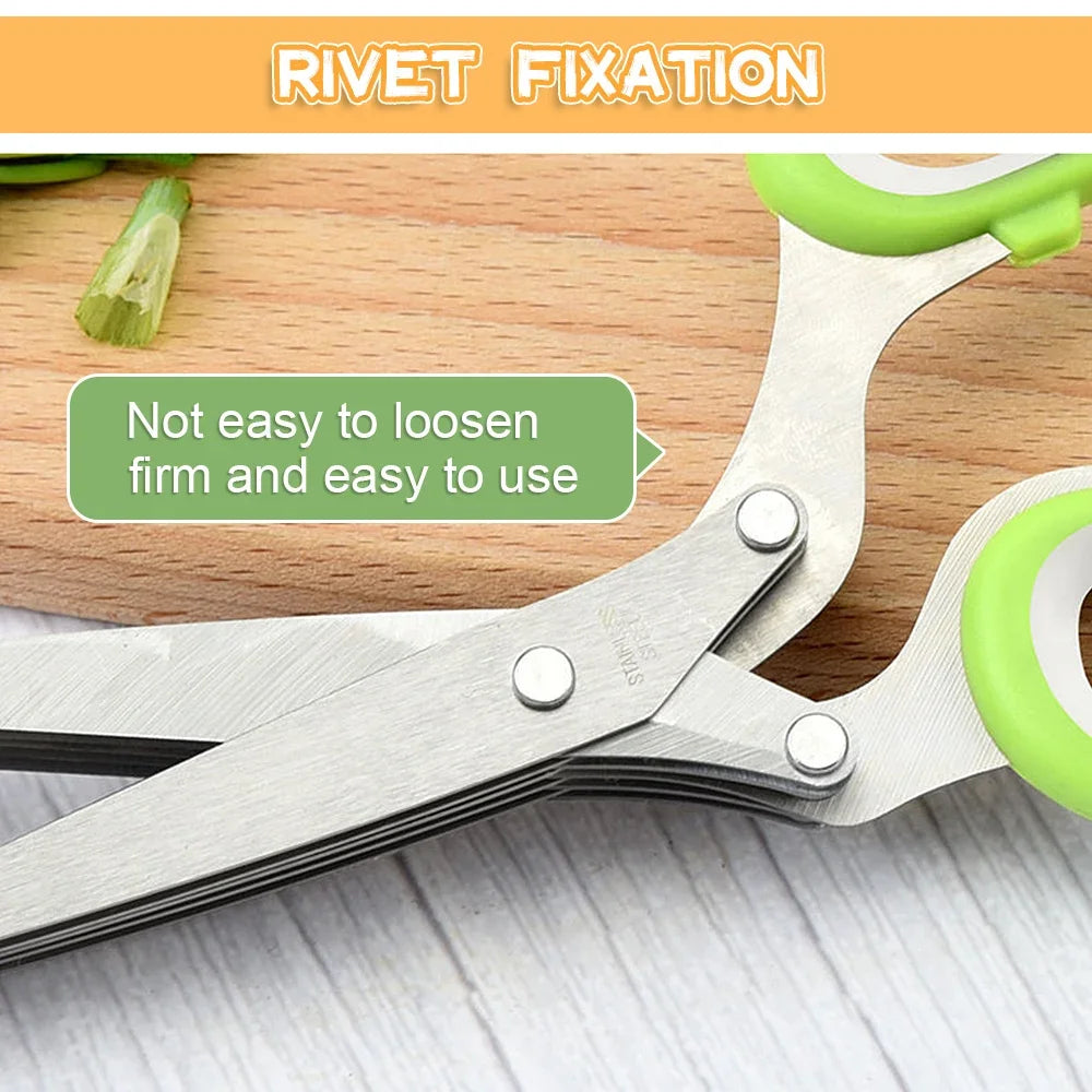 Muti-Layers Vegetable Scissors
