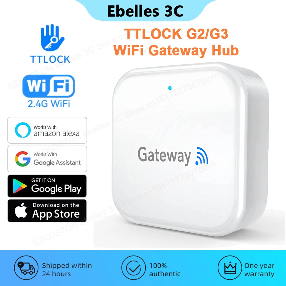 Door Lock Unlock Bluetooth Gateway Hub