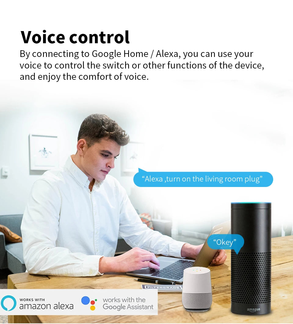 20A EU Smart WiFI Socket Plug