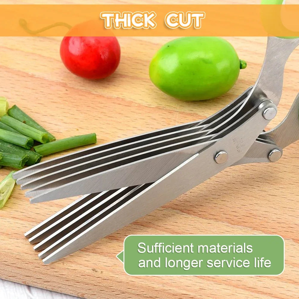 Muti-Layers Vegetable Scissors