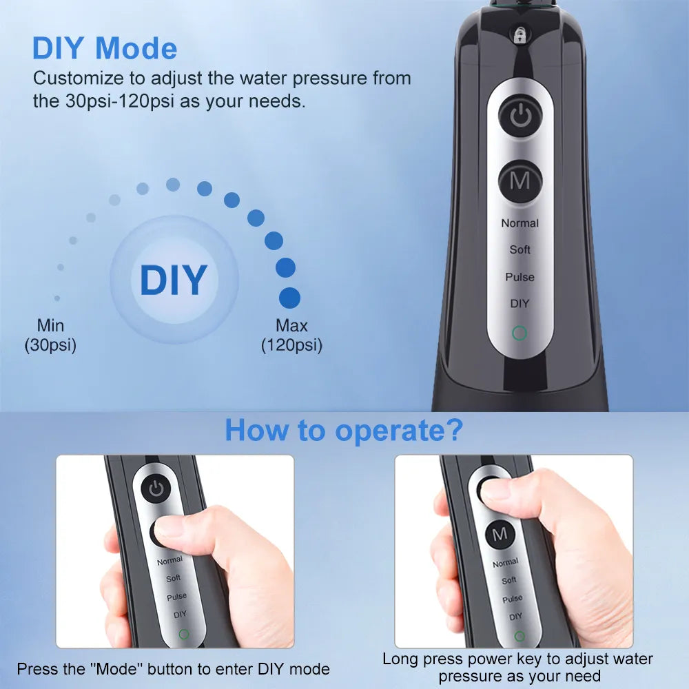 Teeth Power Washing Water Jet