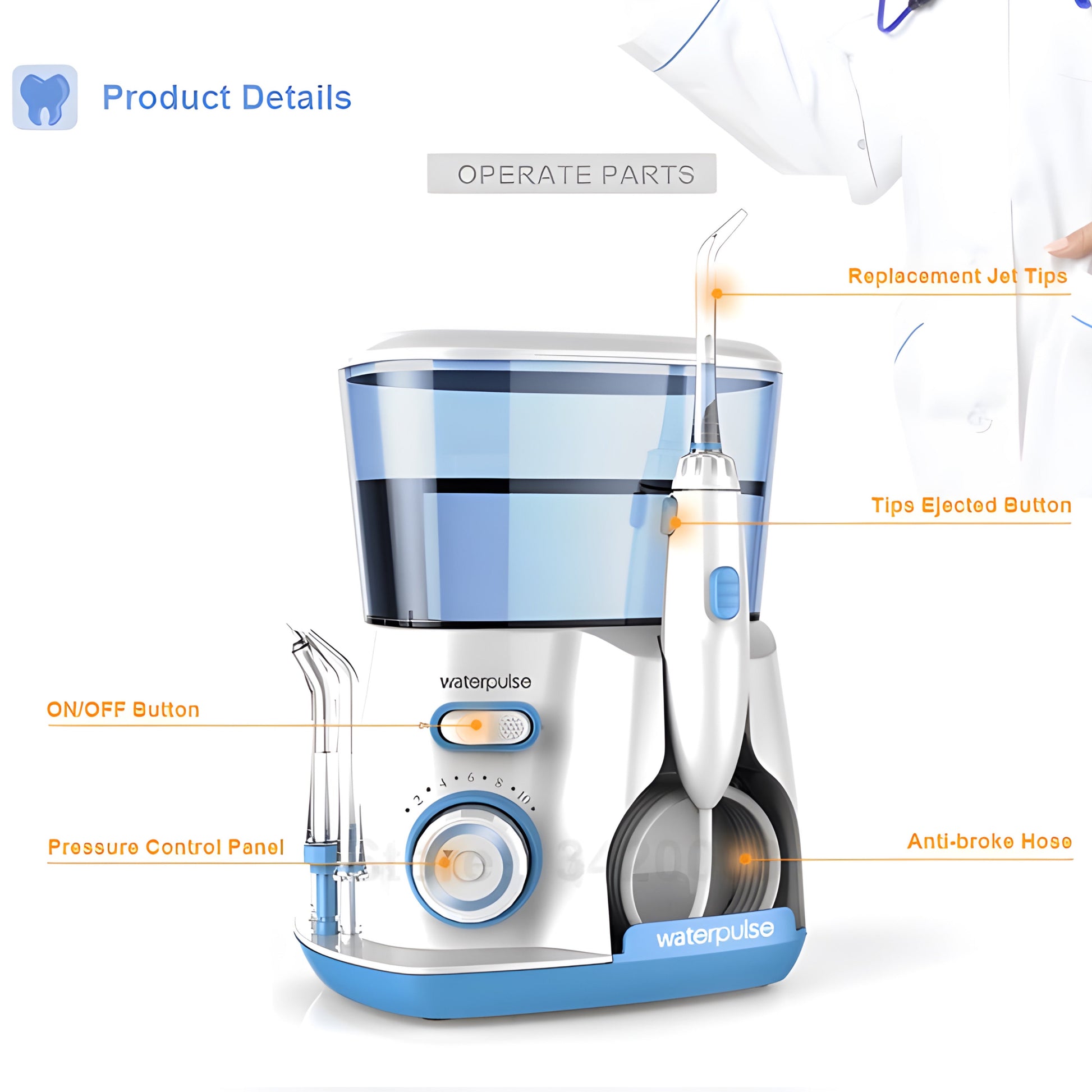 Water Flosser [ Mini Dentist Set]