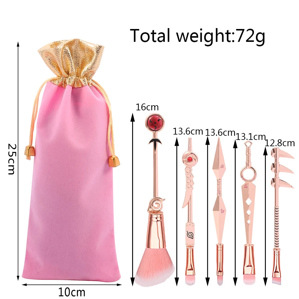 Anime Makeup Brushes Set