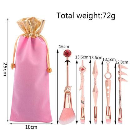 Anime Makeup Brushes Set