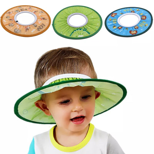 Kids Hair Wash Shield Hat